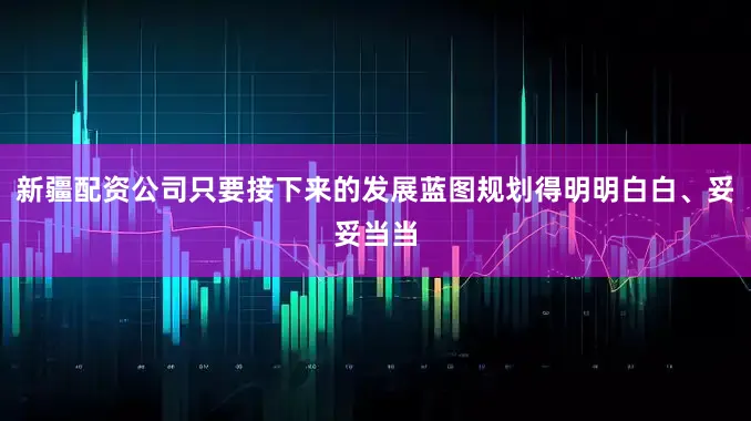 新疆配资公司只要接下来的发展蓝图规划得明明白白、妥妥当当